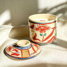 Load image into Gallery viewer, Mino Matsu Akae Chawanmushi Candle