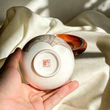 Load image into Gallery viewer, Chiso Kimono Pattern Yunomi Candle