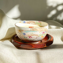 Load image into Gallery viewer, Chiso Kimono Pattern Yunomi Candle