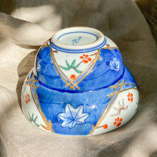 Load image into Gallery viewer, Arita Kozan Indigo Bamboo Candle