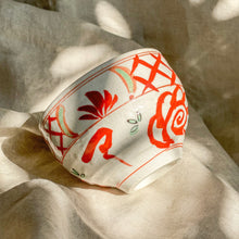 Load image into Gallery viewer, Akae Jin Hanamaru Yunomi Candle