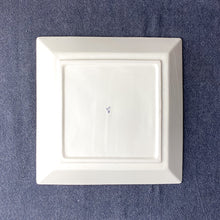 Load image into Gallery viewer, Leaf Motif Square Japanese Vintage Plate