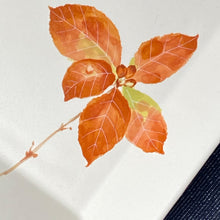 Load image into Gallery viewer, Leaf Motif Square Japanese Vintage Plate