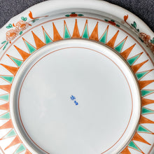 Load image into Gallery viewer, Somenishiki Painted Japanese Scenery Vintage Arita Ware Large Plate